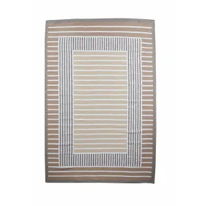 Massimo Hemp Collection By Tanja Kirst Rug 250x350, Nougat/Rose