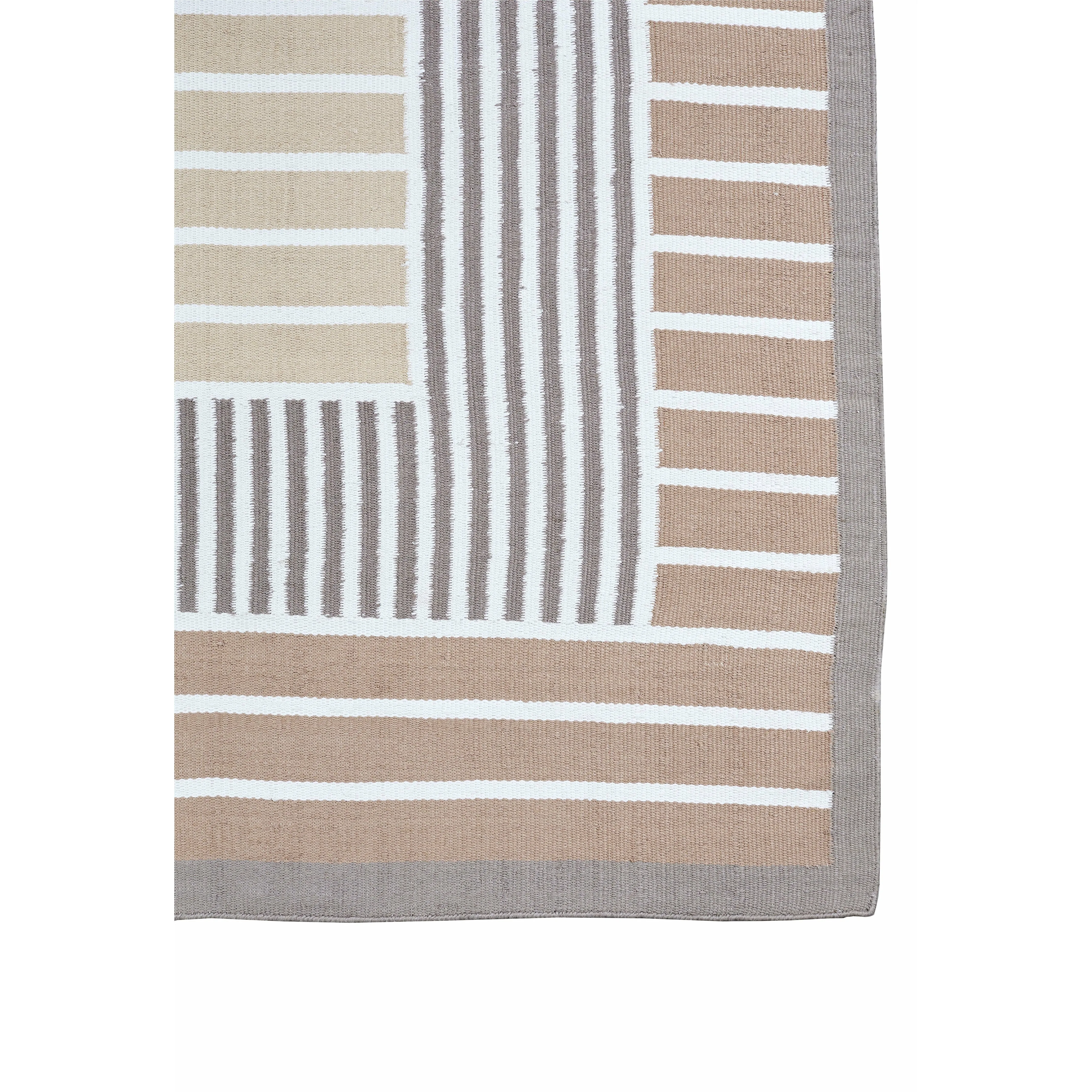 Massimo Hemp Collection By Tanja Kirst Rug 250x350, Nougat/Rose