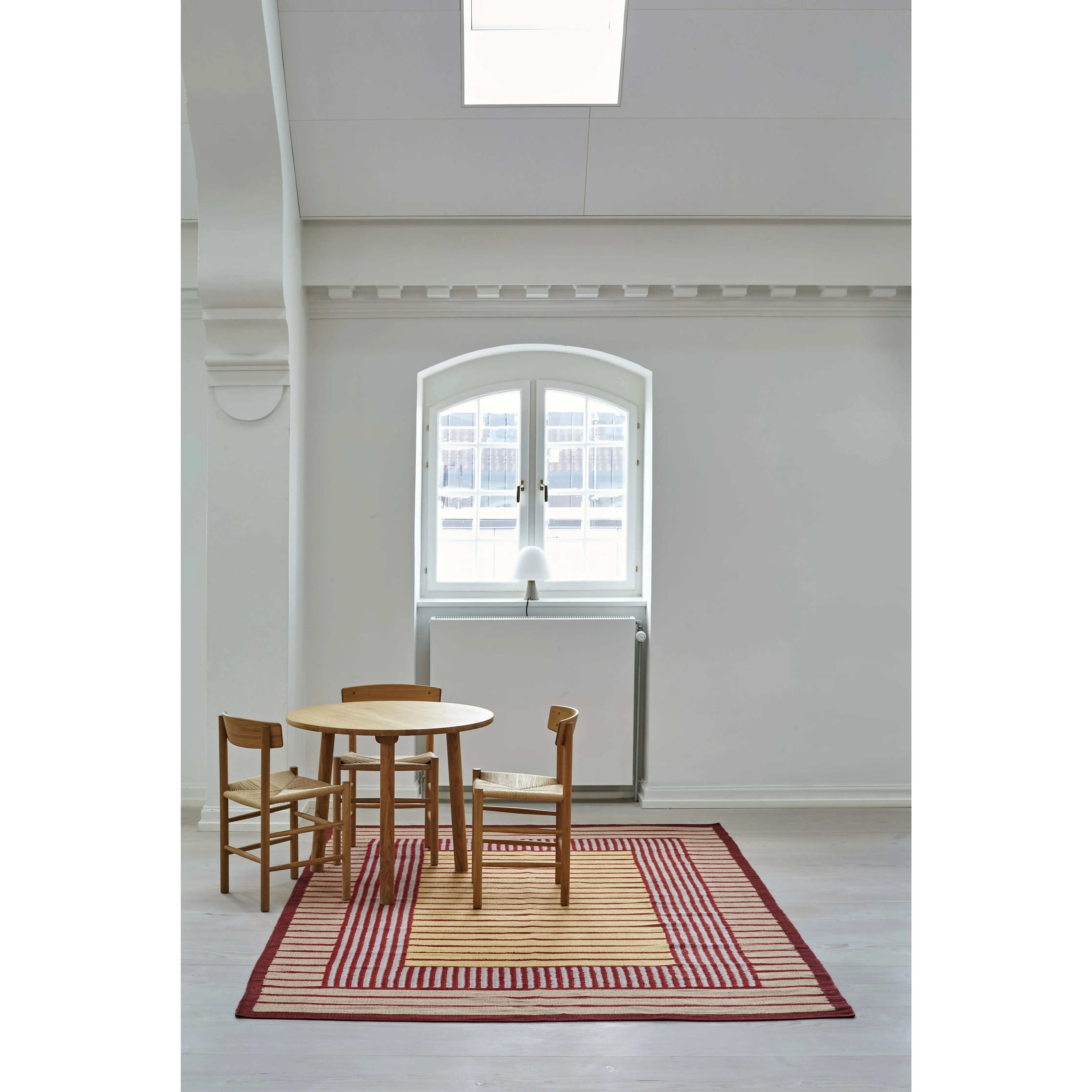 Massimo Hemp Collection By Tanja Kirst Rug 250x350, Red