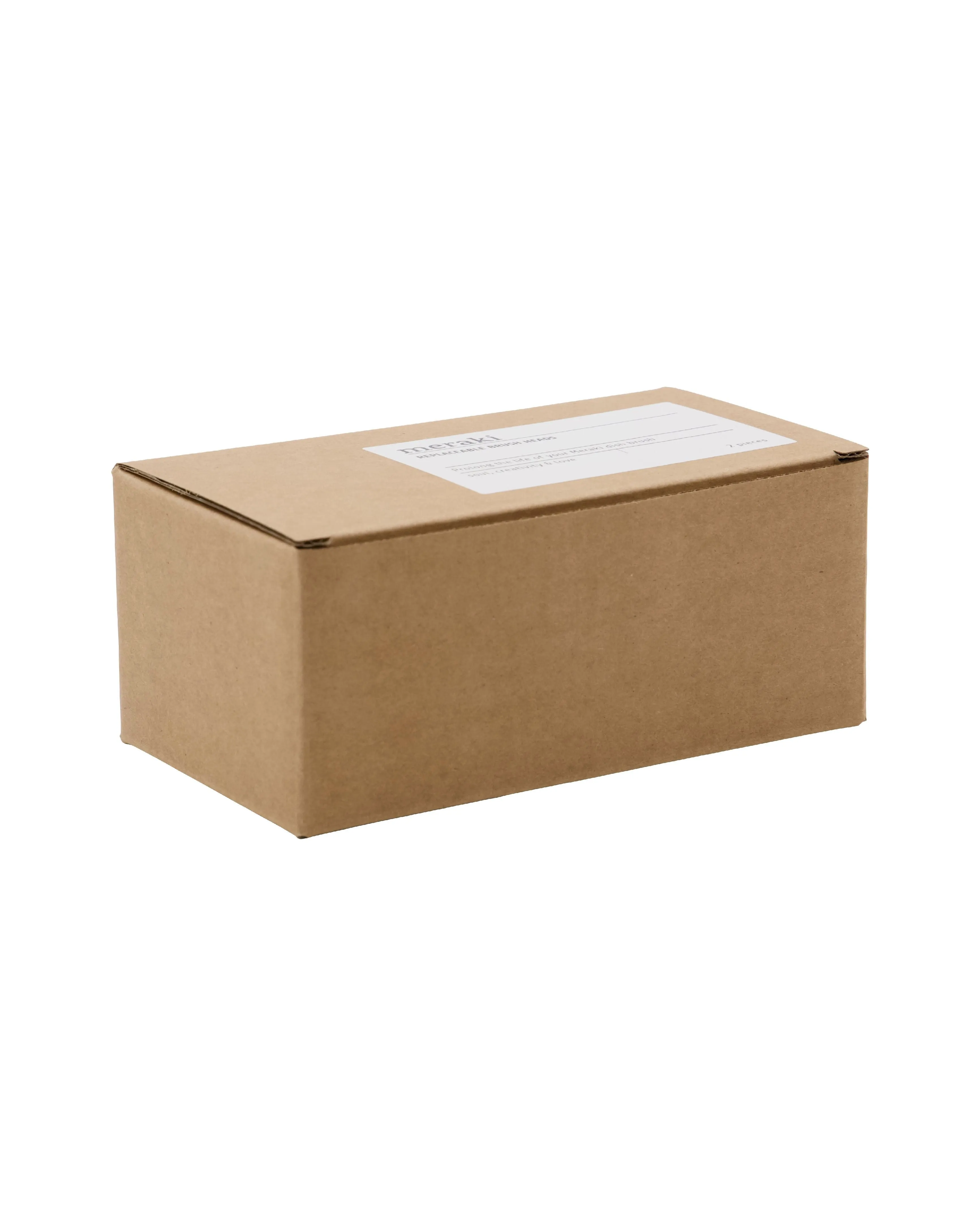 Meraki Replacement Brush Heads Set Of 2, Black