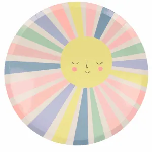 Meri Meri Rainbow Sun Dinner Plates