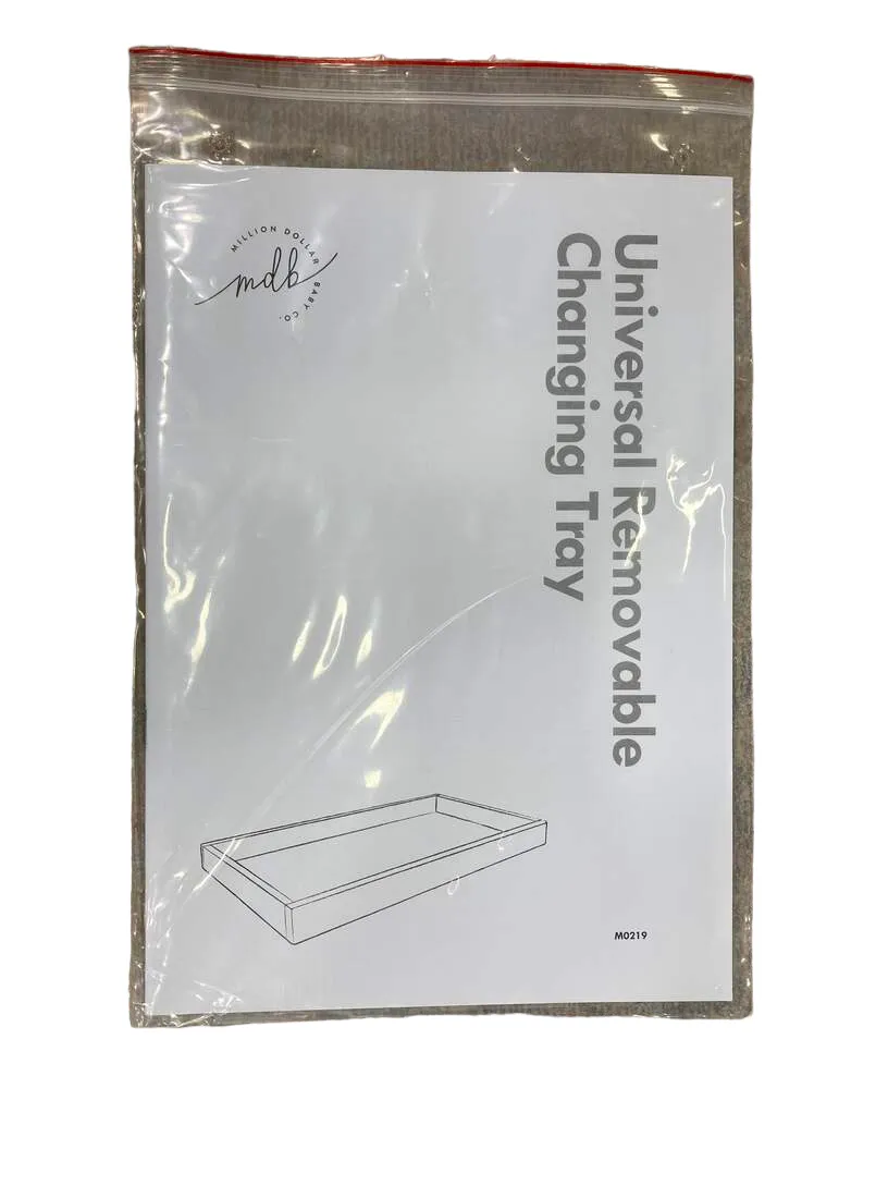Million Dollar Baby Universal Removable Changing Tray, Cottage White