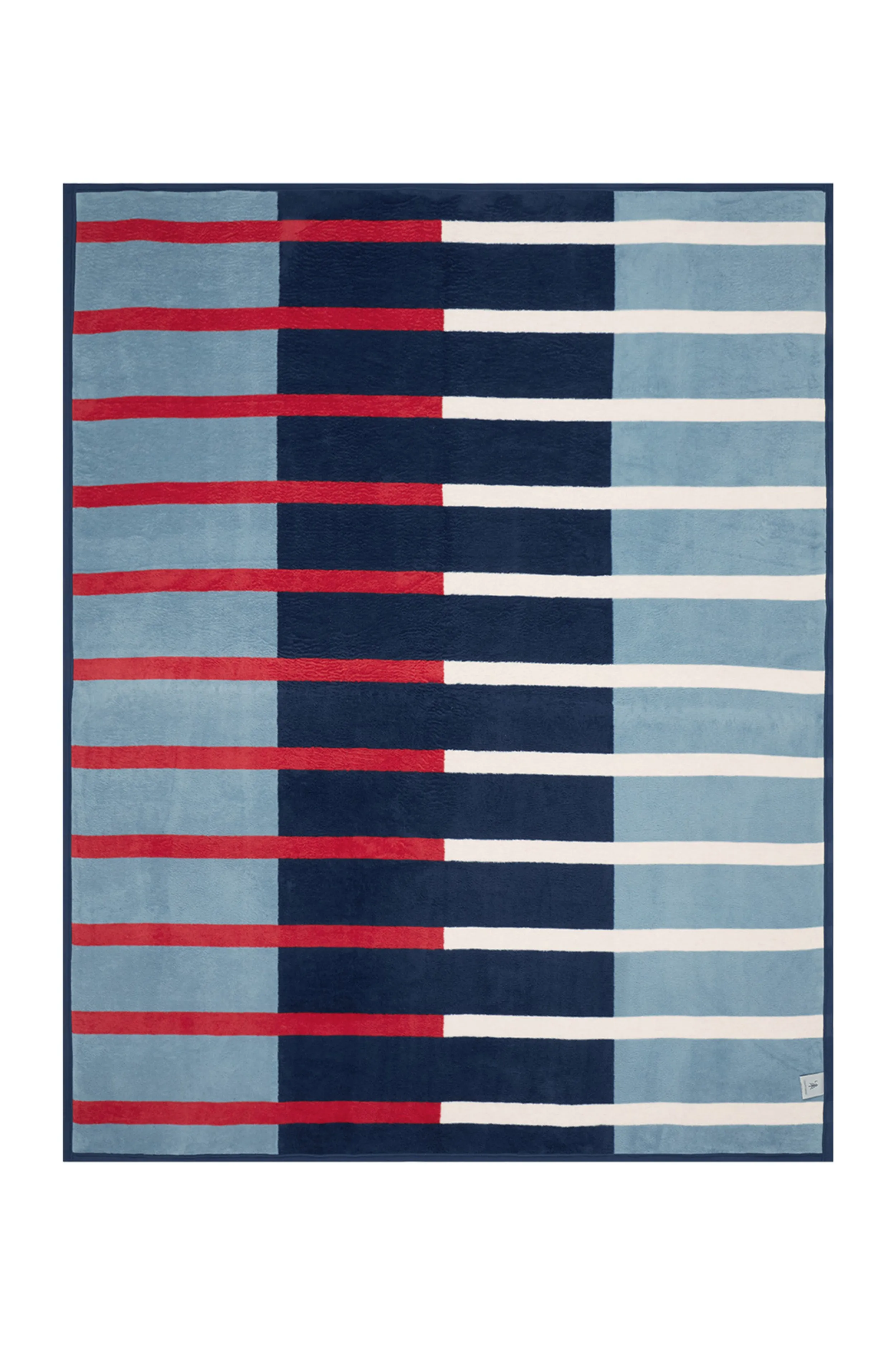 Mixed Stripes Americana Blanket