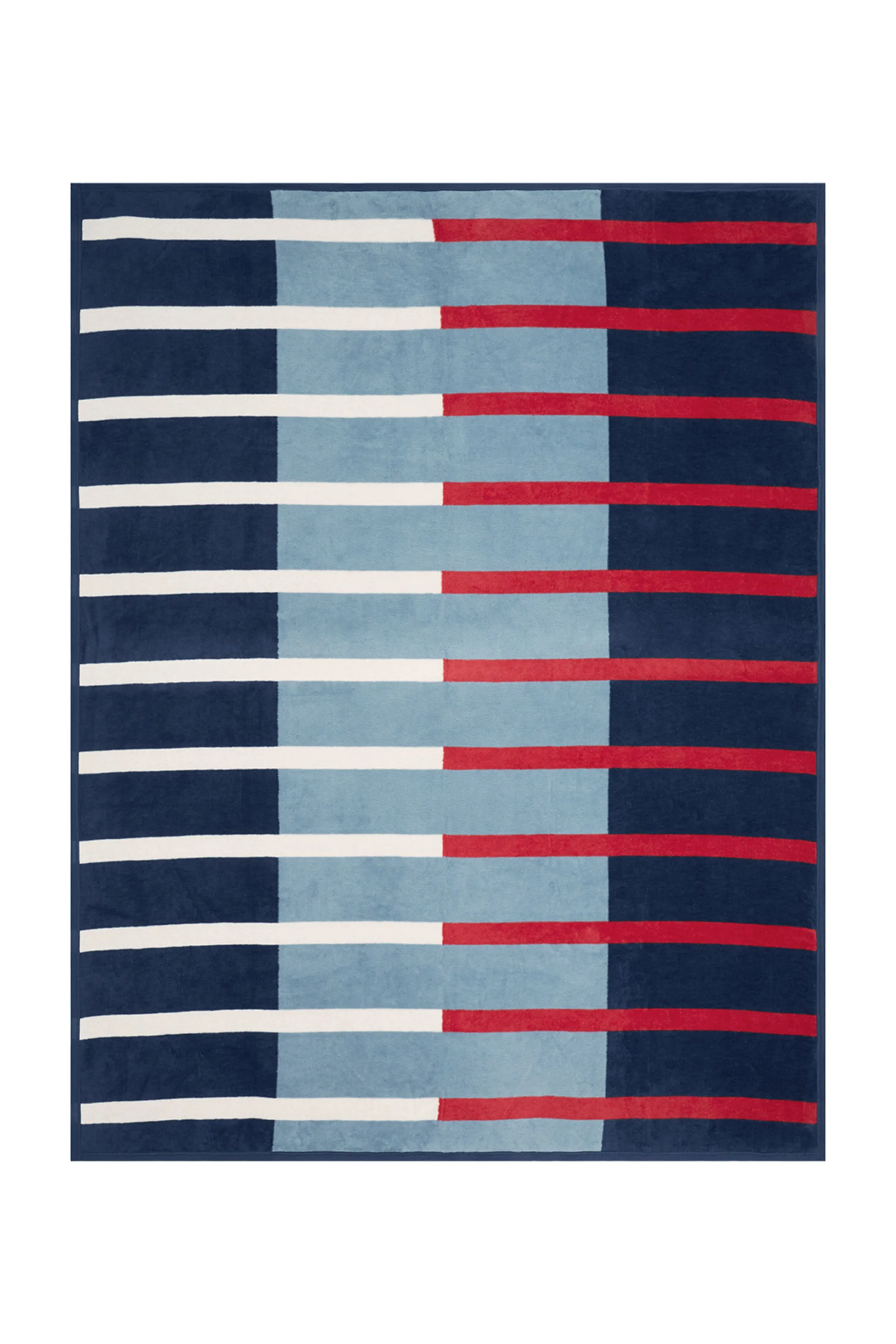 Mixed Stripes Americana Blanket
