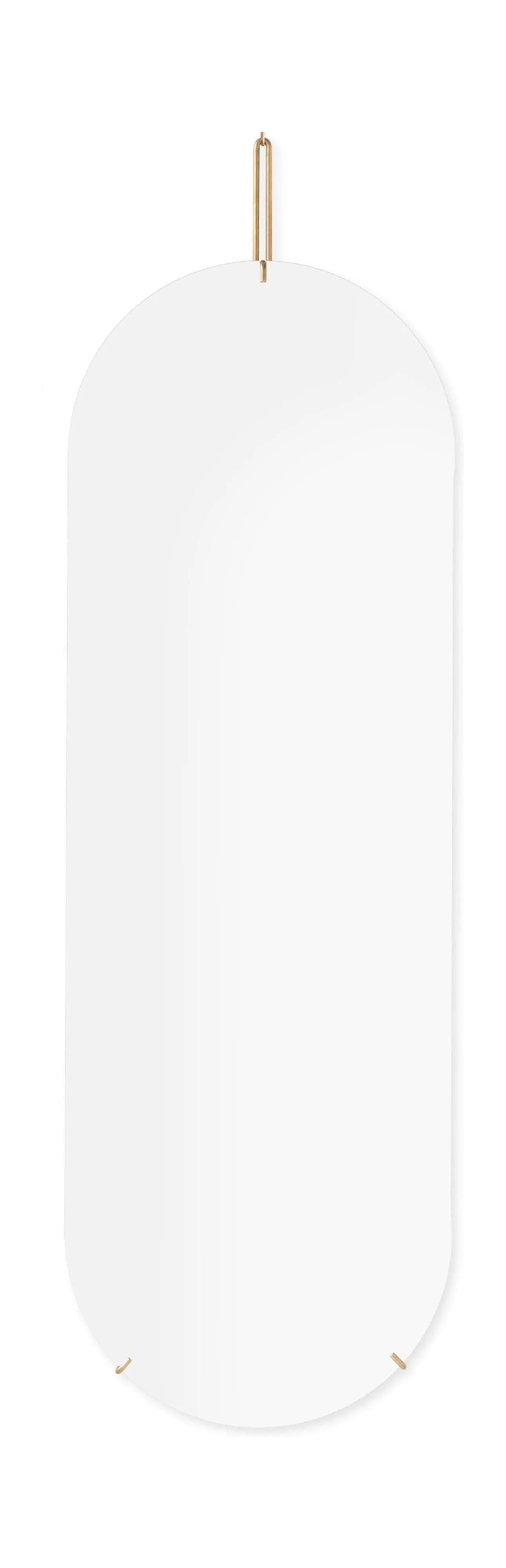 Moebe Wall Mirror 133 Cm, Brass