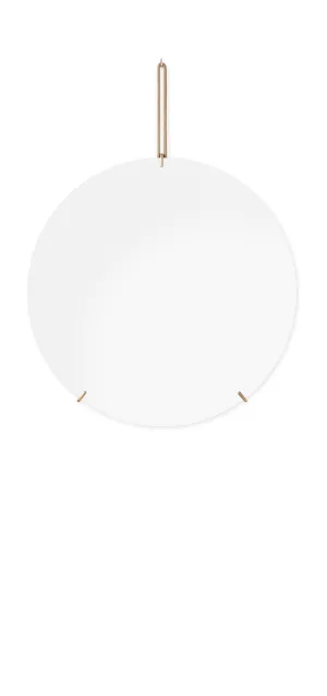 Moebe Wall Mirror ø50 Cm, Brass