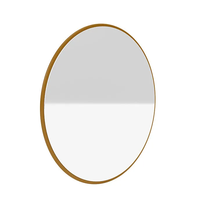 Montana Colour Frame Mirror, Amber Yellow