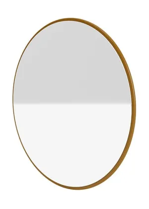 Montana Colour Frame Mirror, Amber Yellow