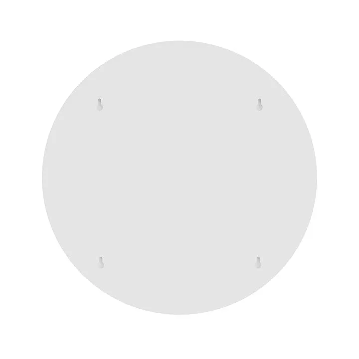 Montana Colour Frame Mirror, New White