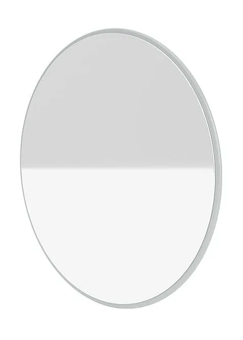 Montana Colour Frame Mirror, Oyster Grey