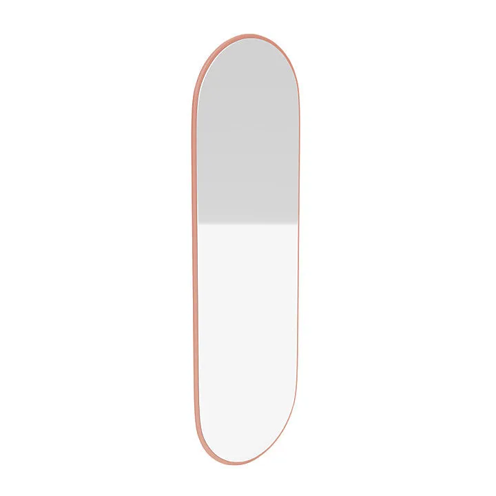 Montana Colour Frame Mirror, Rhubarb Red