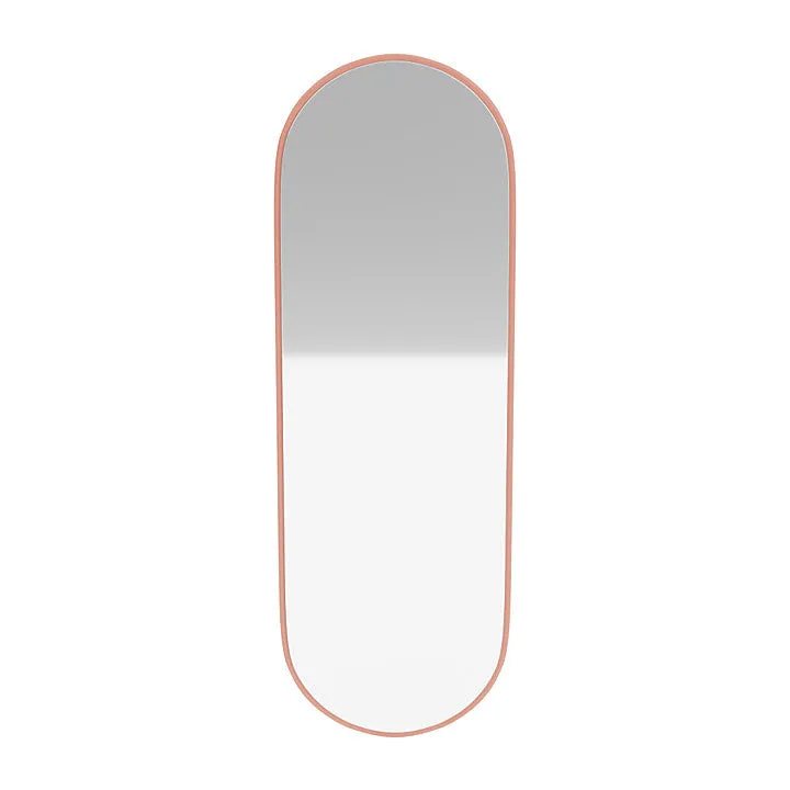 Montana Colour Frame Mirror, Rhubarb Red