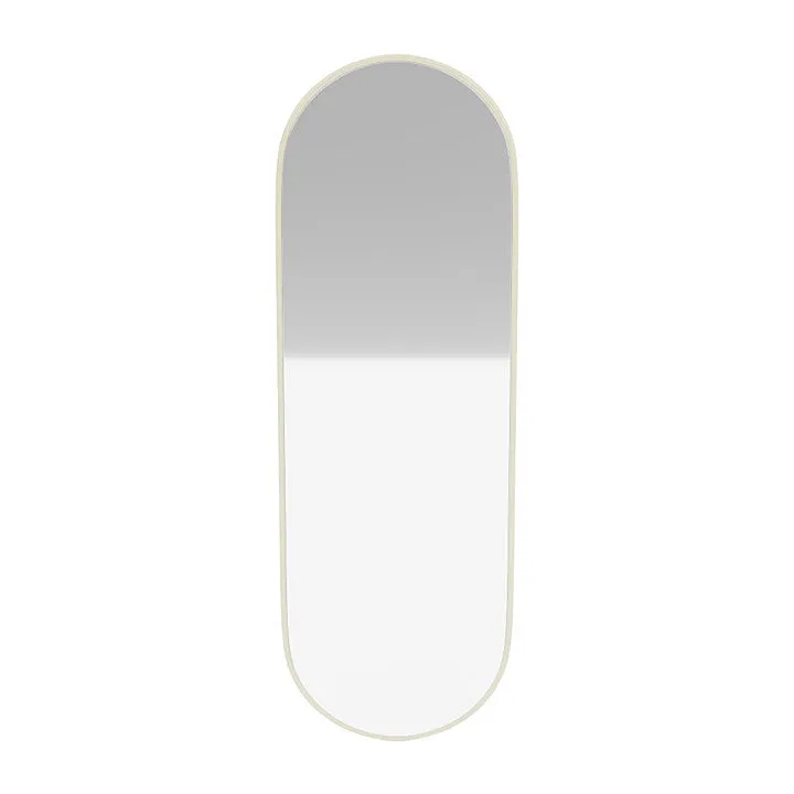 Montana Colour Frame Mirror, Vanilla White