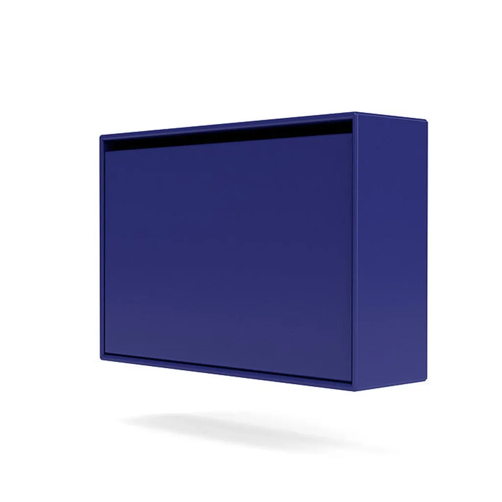 Montana Hide Shoe Cabinet, Monarch Blue