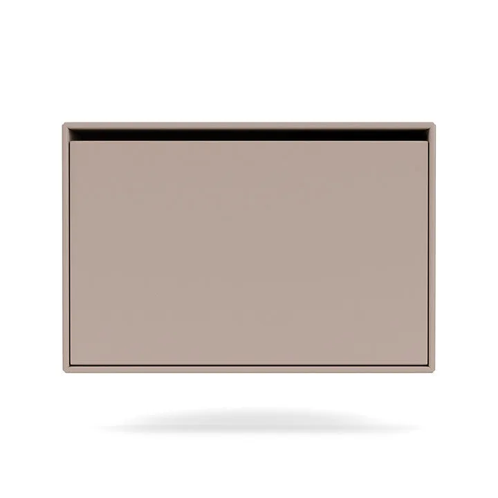 Montana Hide Shoe Cabinet, Mushroom Brown