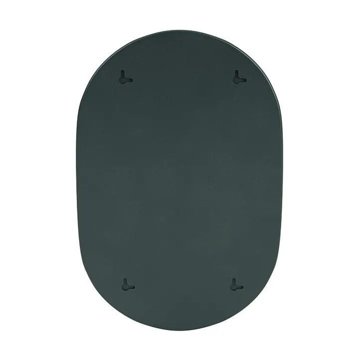 Montana Look Oval Mirror, Black Jade