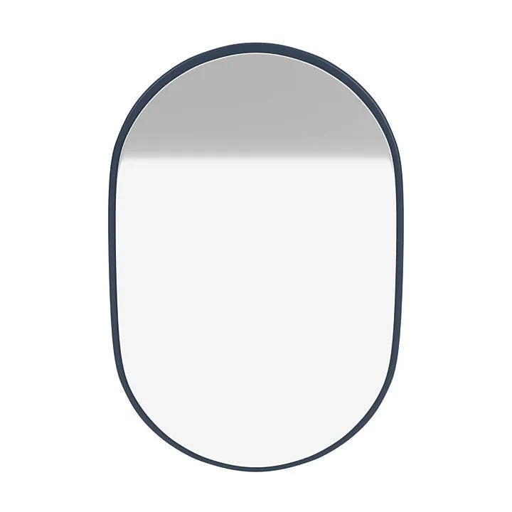 Montana Look Oval Mirror, Juniper Blue