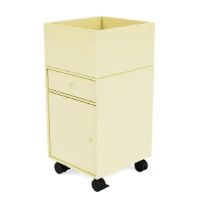 Montana Runner Office Unit On Castors, Chamomile Yellow