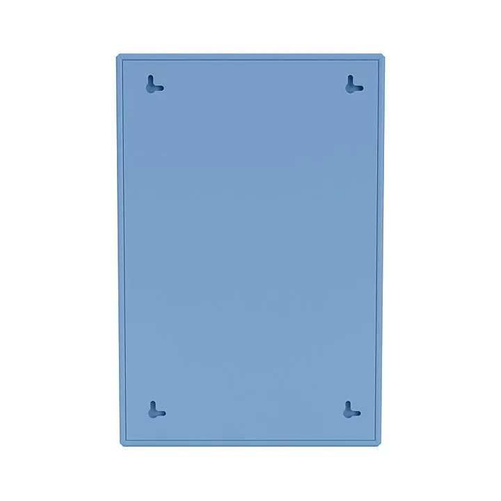 Montana Shelfie Mirror With Shelf Frame, Azure Blue