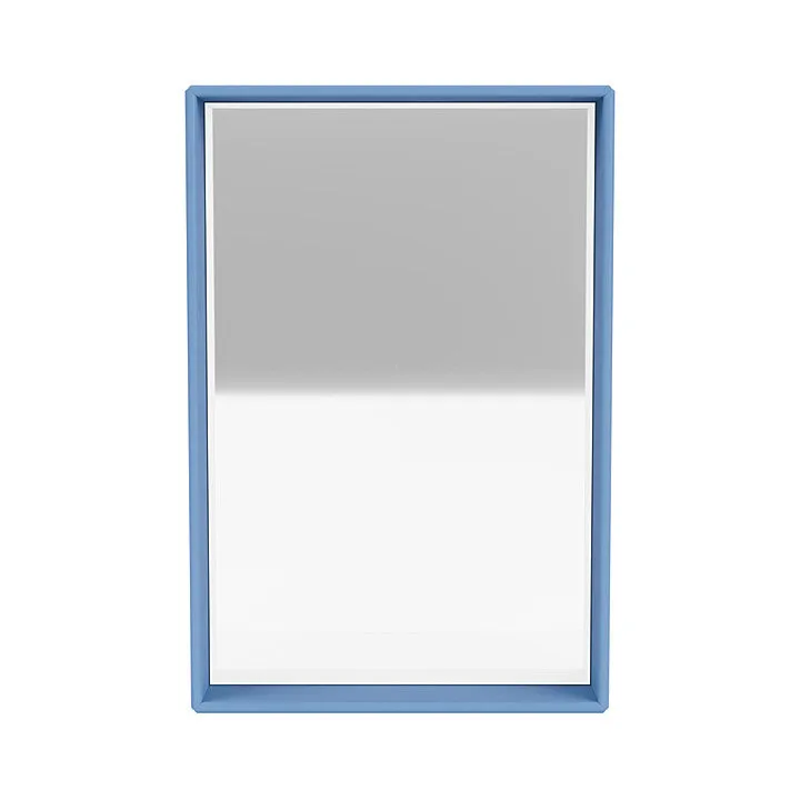 Montana Shelfie Mirror With Shelf Frame, Azure Blue