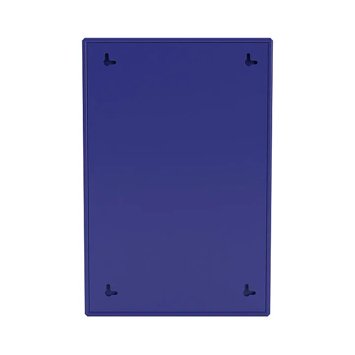 Montana Shelfie Mirror With Shelf Frame, Monarch Blue