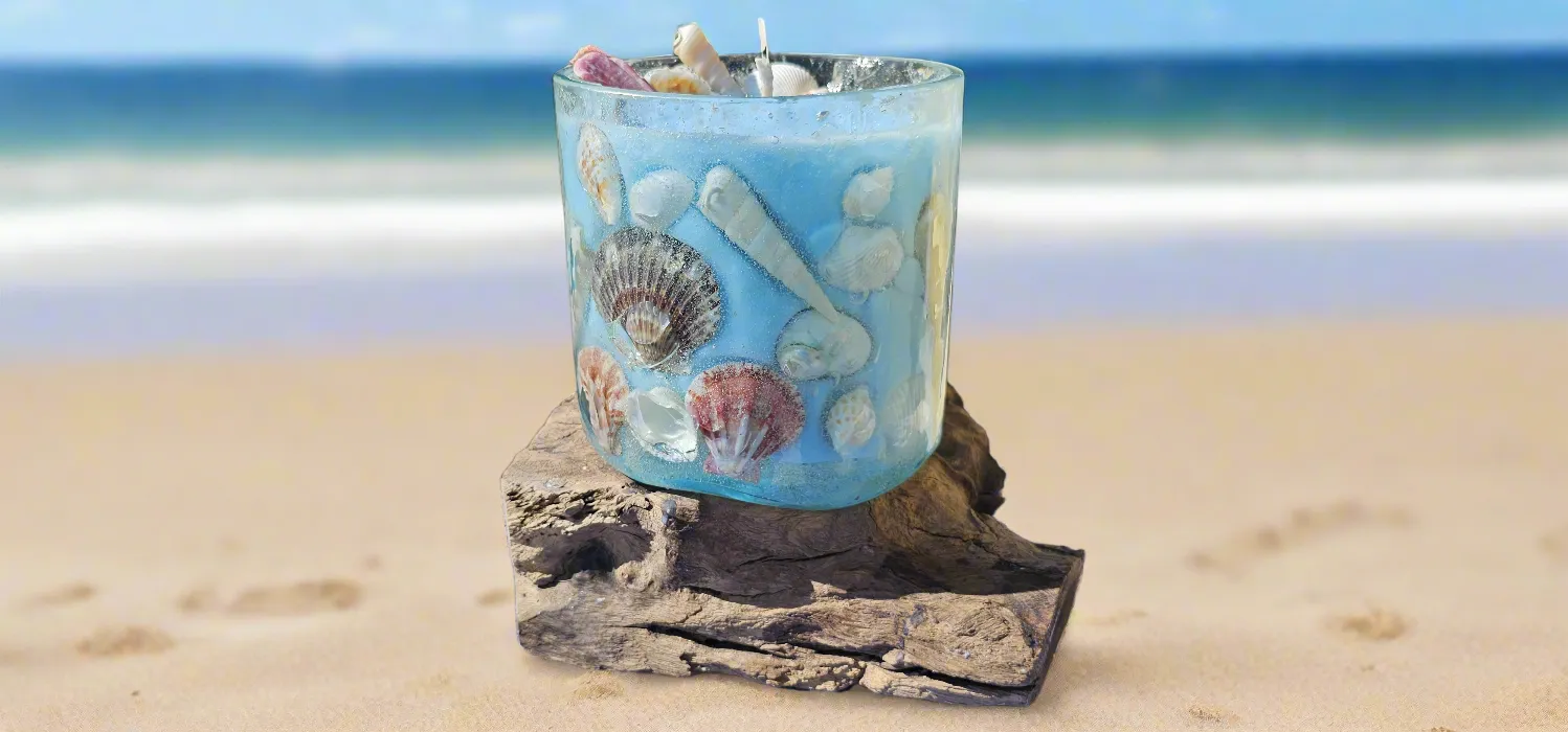 MONTEGO BAY BEACHY DRIFT WOOD CANDLE