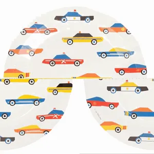 My Little Day Cars Plates 8 Pcs