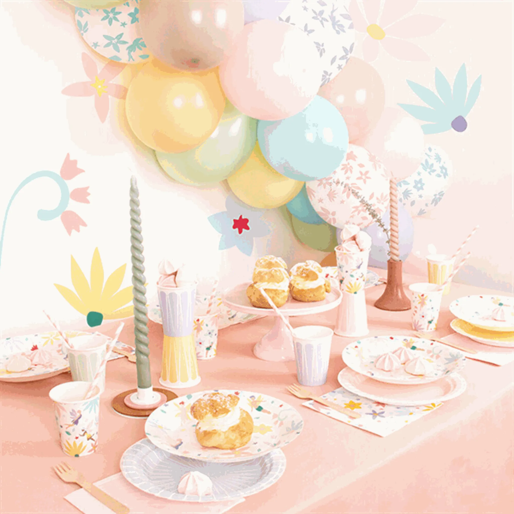 My Little Day Fées Cups 8 Pcs