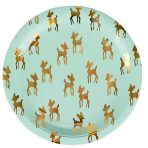 My Little Day Golden Fawn Plates 8 PCS