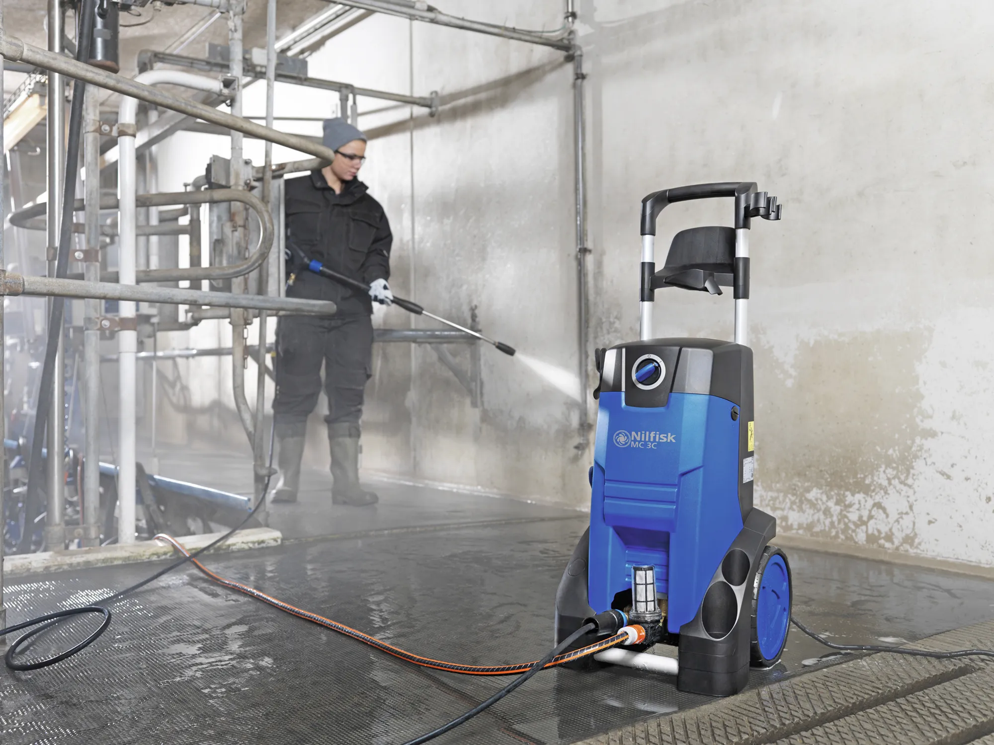 Nilfisk MC 3C-150/570 XT Mobile Cold Water Pressure Washer