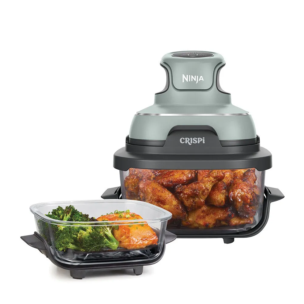 Ninja CRISPi 4-in-1 Portable Glass Air Fryer - Sage FN101UKSG