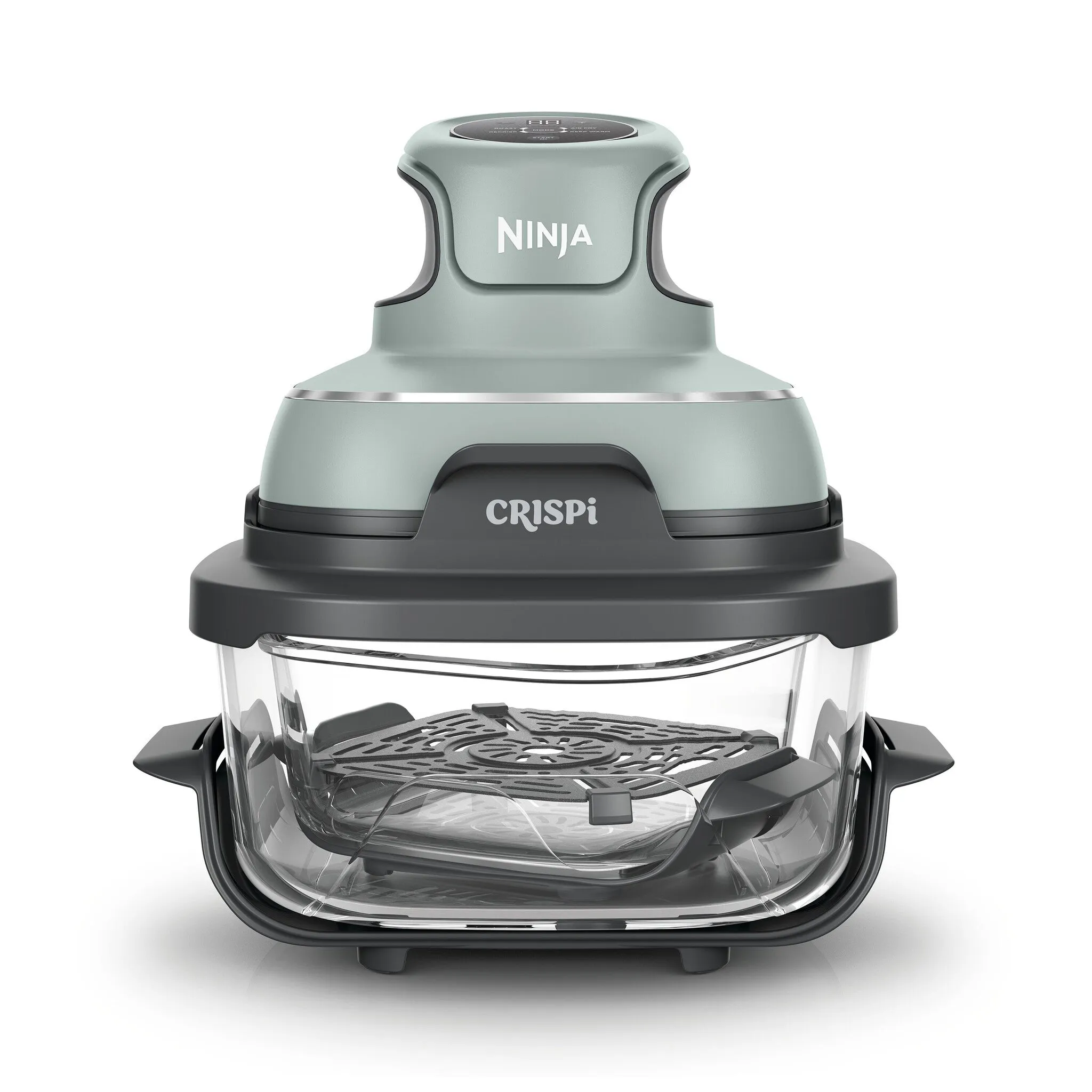 Ninja CRISPi 4-in-1 Portable Glass Air Fryer - Sage FN101UKSG