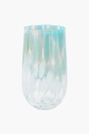 Nuvola Light Blue & White High Ball