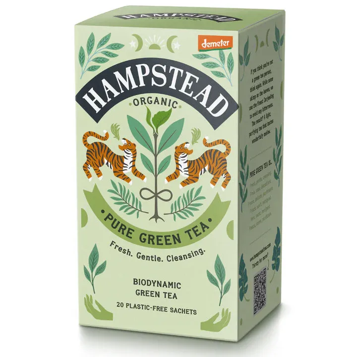 Organic & Biodynamic Green Tea Bags