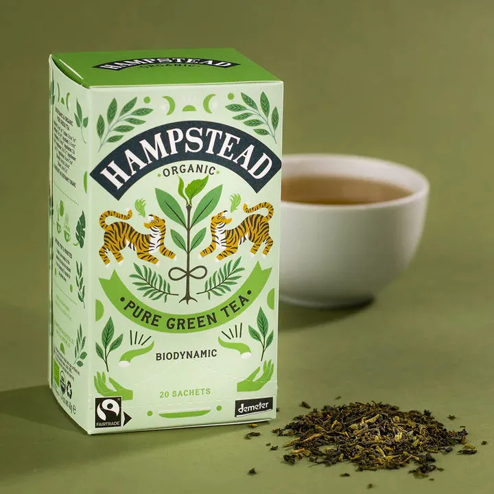 Organic & Biodynamic Green Tea Bags