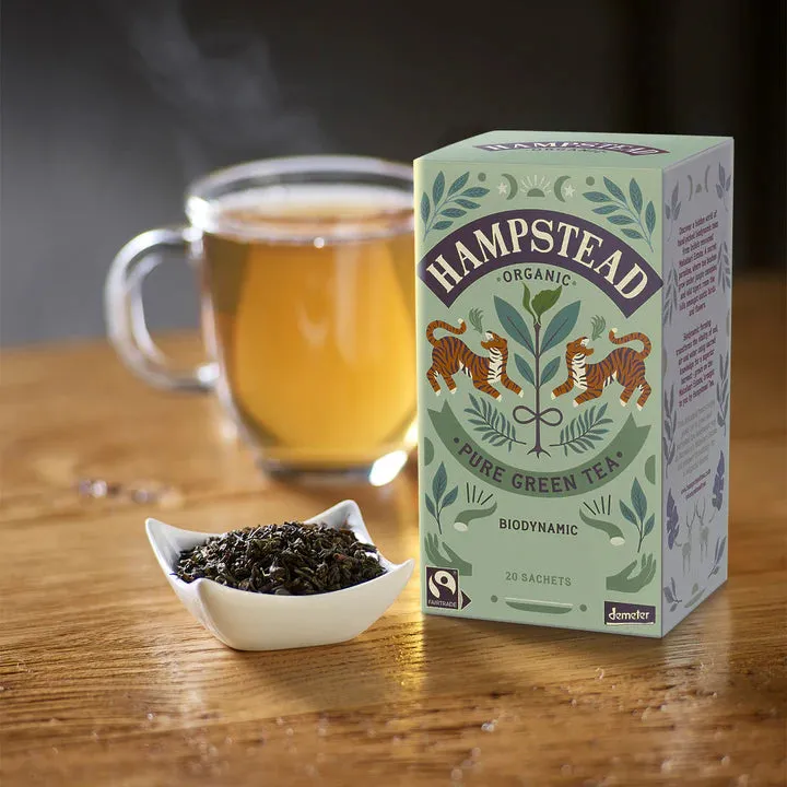 Organic & Biodynamic Green Tea Bags