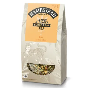 Organic Lemon & Ginger Loose Leaf Tea 100g