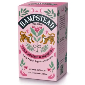 Organic Rosehip & Hibiscus Tea Bags