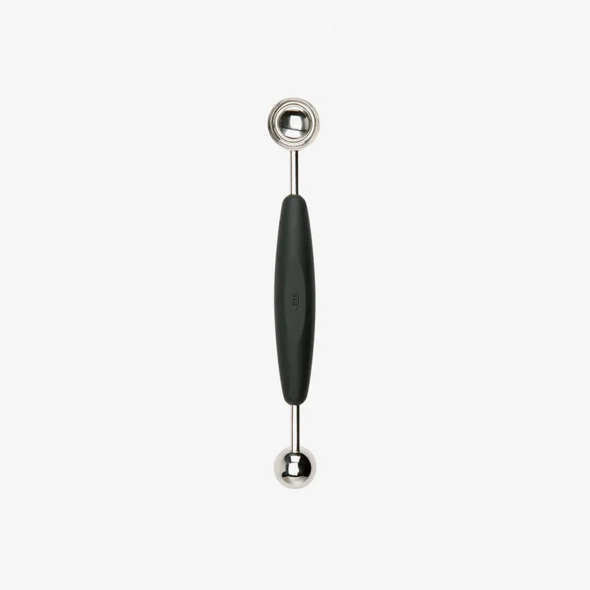 Oxo | Double Melon Baller Black Stainless Steel L: 9 in