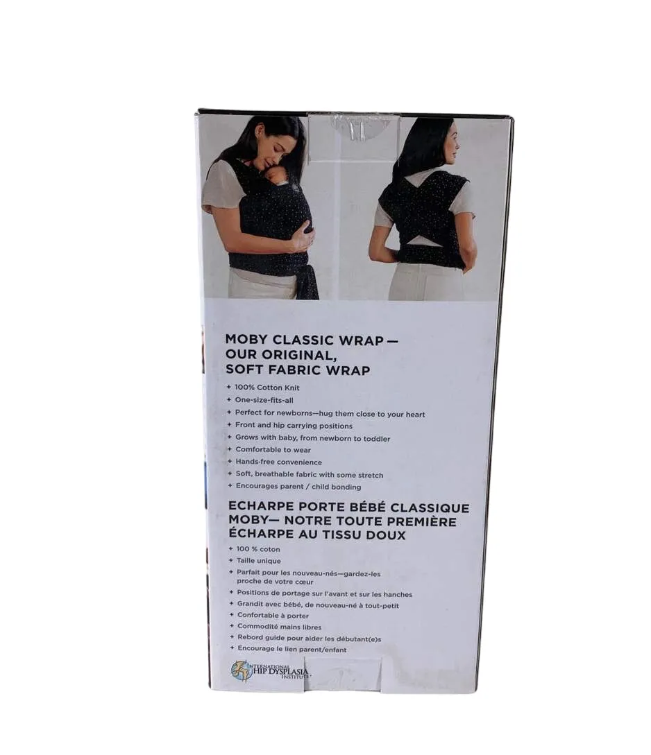 Petunia Pickle Bottom For Moby Wrap Baby Carrier, Classic, Terrazzo Black