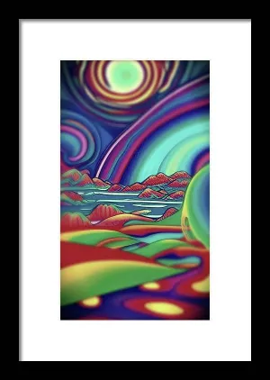 Planet V88Z - Framed Print