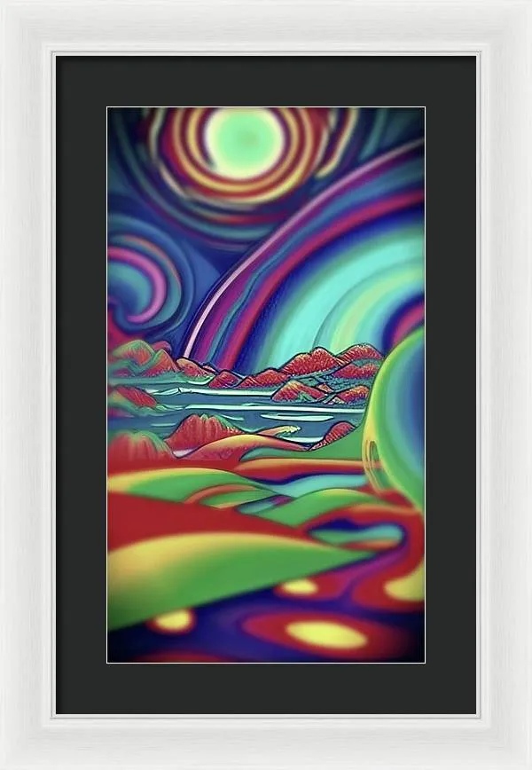 Planet V88Z - Framed Print