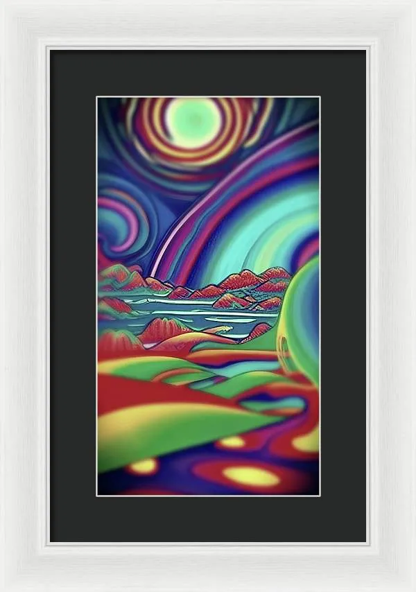 Planet V88Z - Framed Print
