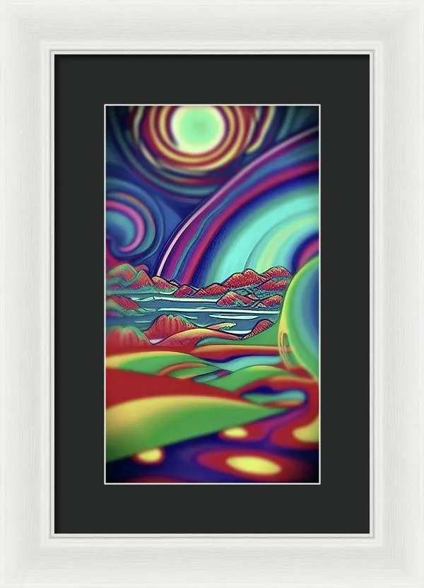 Planet V88Z - Framed Print
