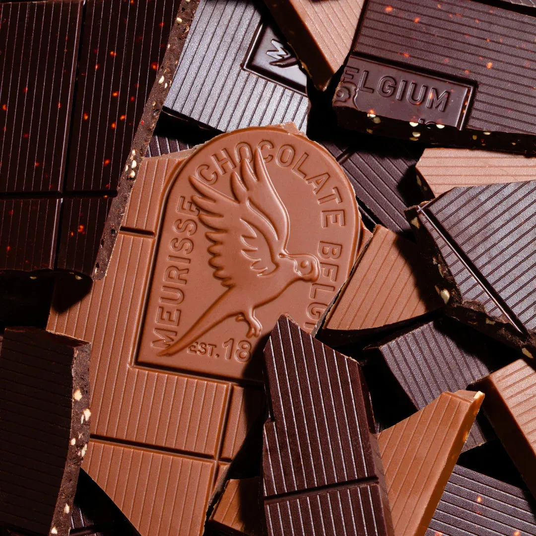 Puffed Quinoa and Pink Pepper 73% Dark Chocolate 100g