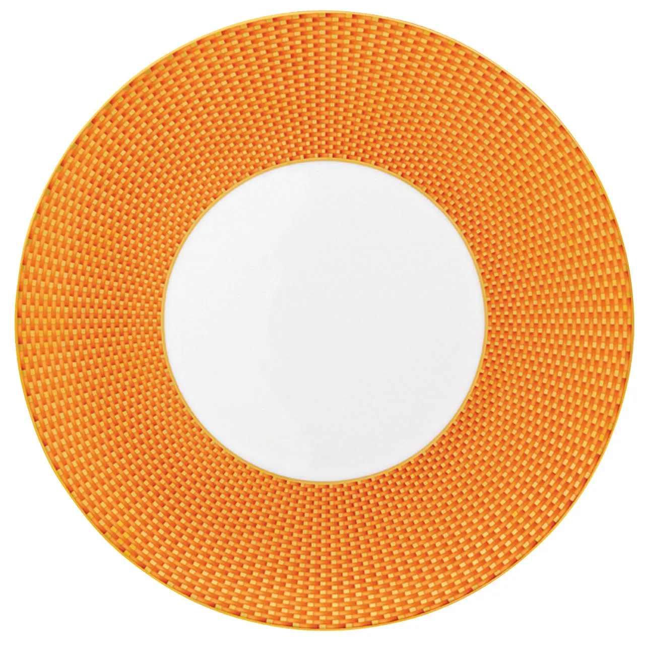 Raynaud | Tresor Orange - American Dinner Plate Motive N1 10.6299in