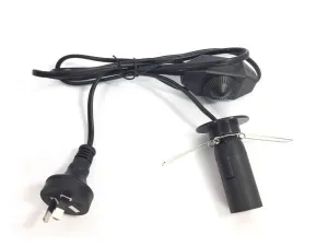 REPLACEMENT DIMMER CABLE WITH BASE PLATE FOR BOWLS SALT LAMP OR OTHER LAMPS