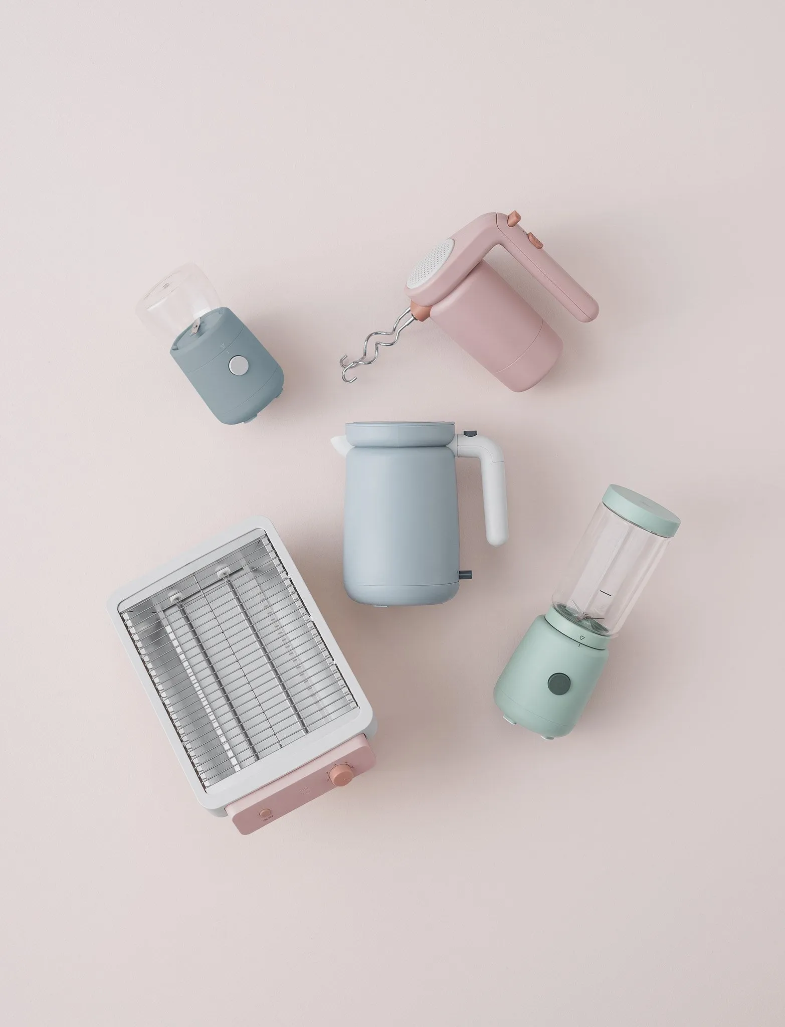 Rig Tig Foodie Electric Coffee Mill, Dusty Blue