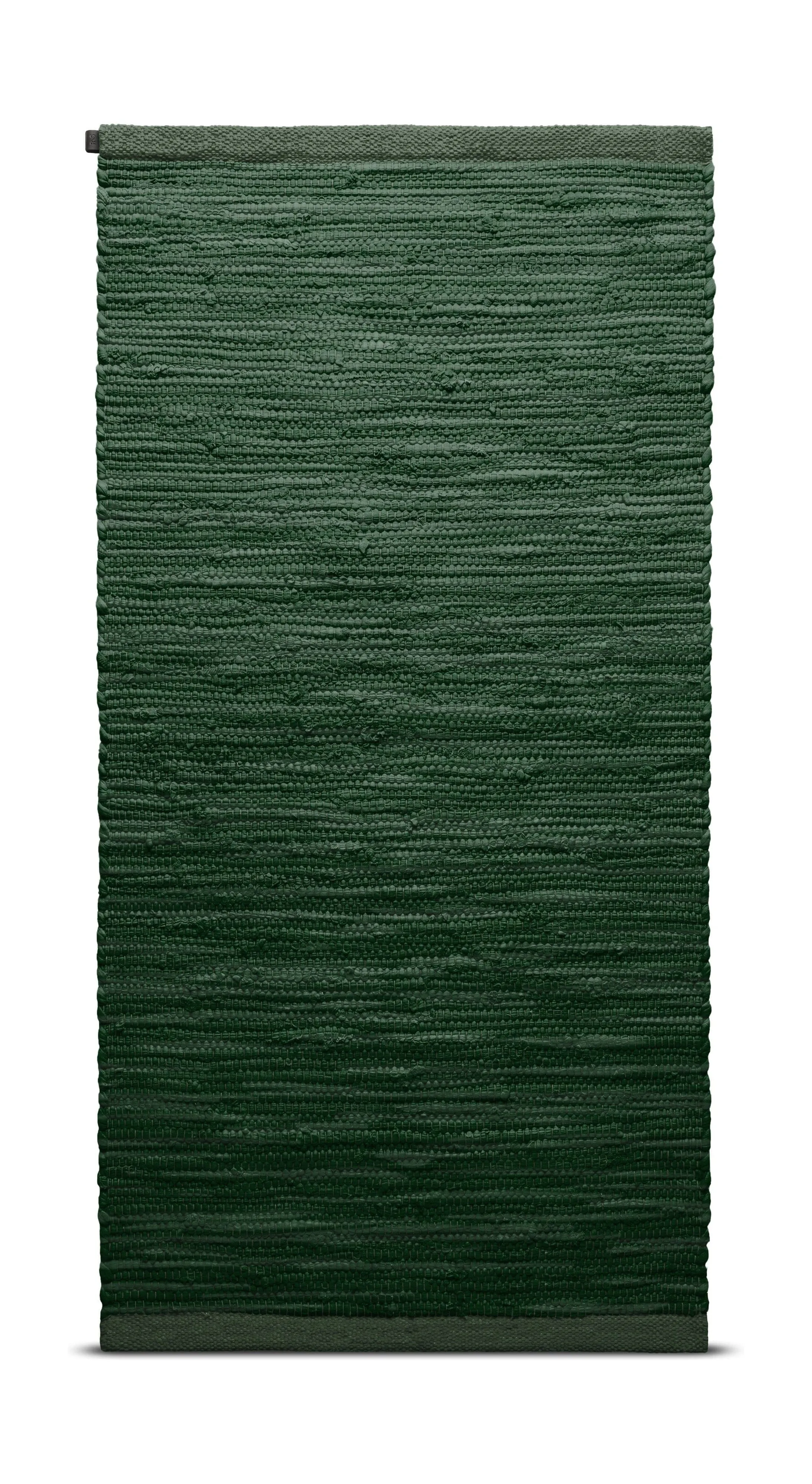 Rug Solid Cotton Rug 200 X 300 Cm, Moss