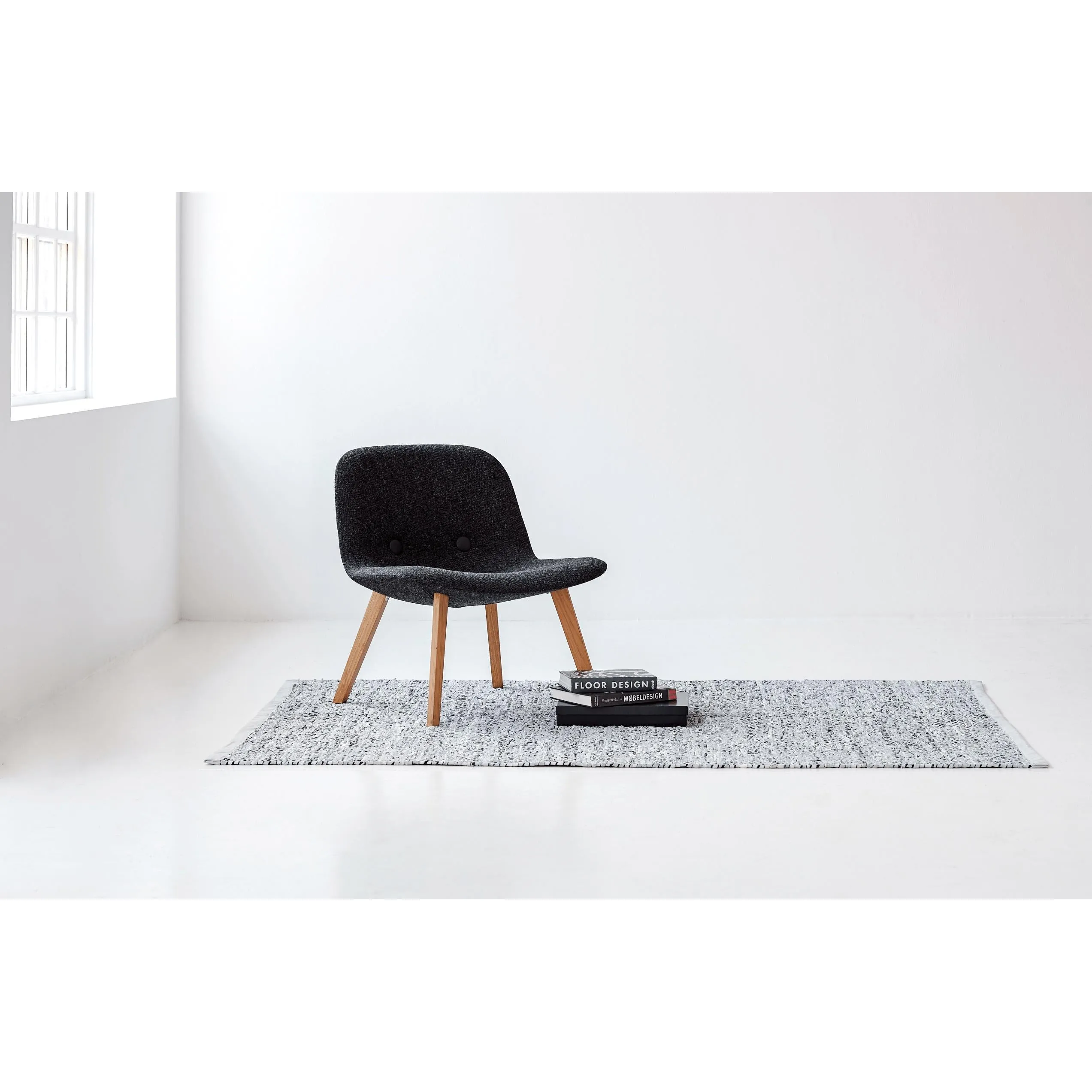 Rug Solid Leather Rug Light Grey, 250 X 350 Cm